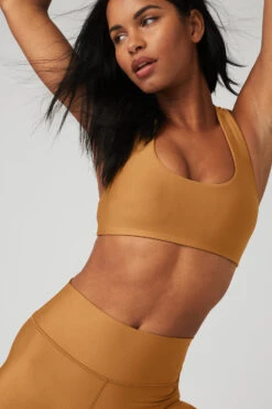 Airlift Advantage Racerback Bra - Toffee -Attire Mew Sales W9555R 04568 b1 s1 a4 2 m18