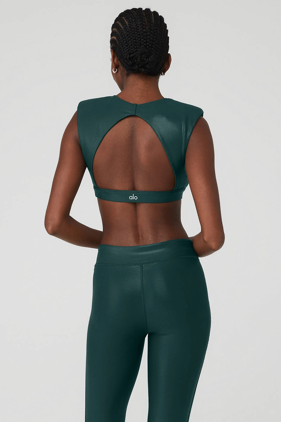 Super Shine Flash Bra - Midnight Green 2 Super Shine Flash Bra - Midnight Green - Image 2