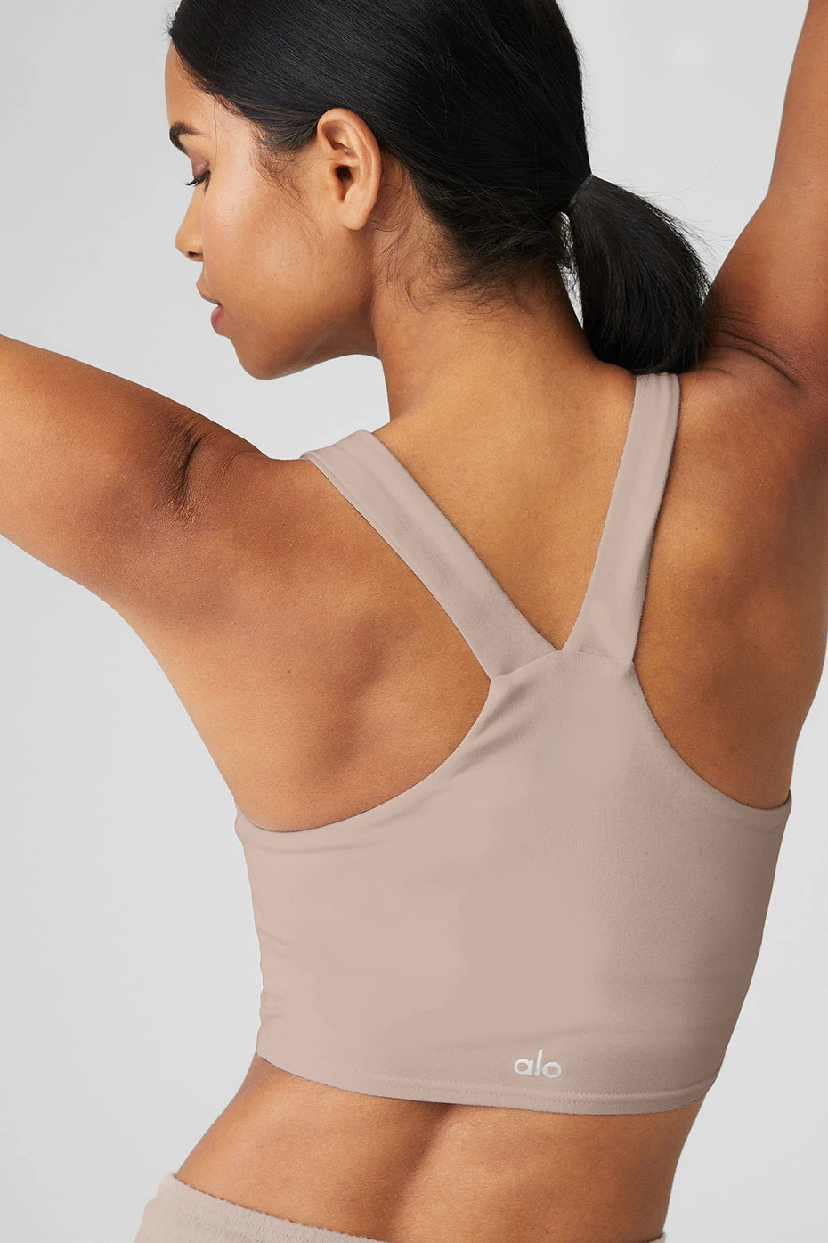 Airbrush Real Bra Tank - Taupe 5 Airbrush Real Bra Tank - Taupe - Image 5