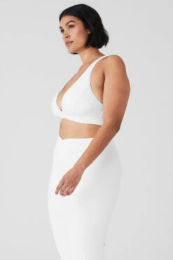 Alosoft Show Stopper Bra - White 16 Alosoft Show Stopper Bra - White -Attire Mew Sales W9602R 00 b1 s4 a3 1 m135