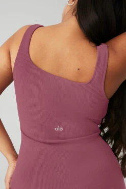 Ribbed Minimalist Tank - Mars Clay -Attire Mew Sales W9635R 04677 b1 s4 a4 1 m135